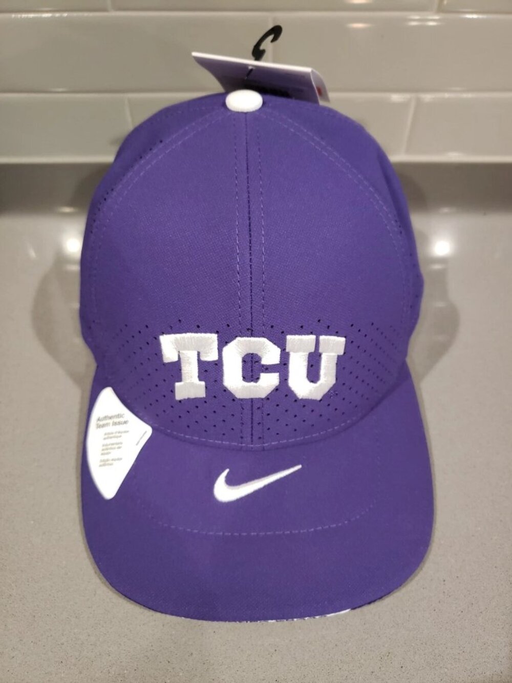 TCU Nike Classic 99 Hat Authentic Team Issue Dri Fit OSFM. New.